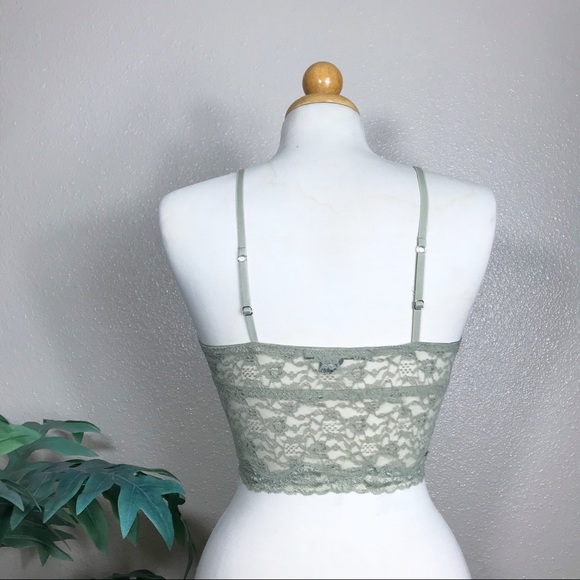 VICTORIA SECRET lace low back crop top bralette - Picture 2 of 4